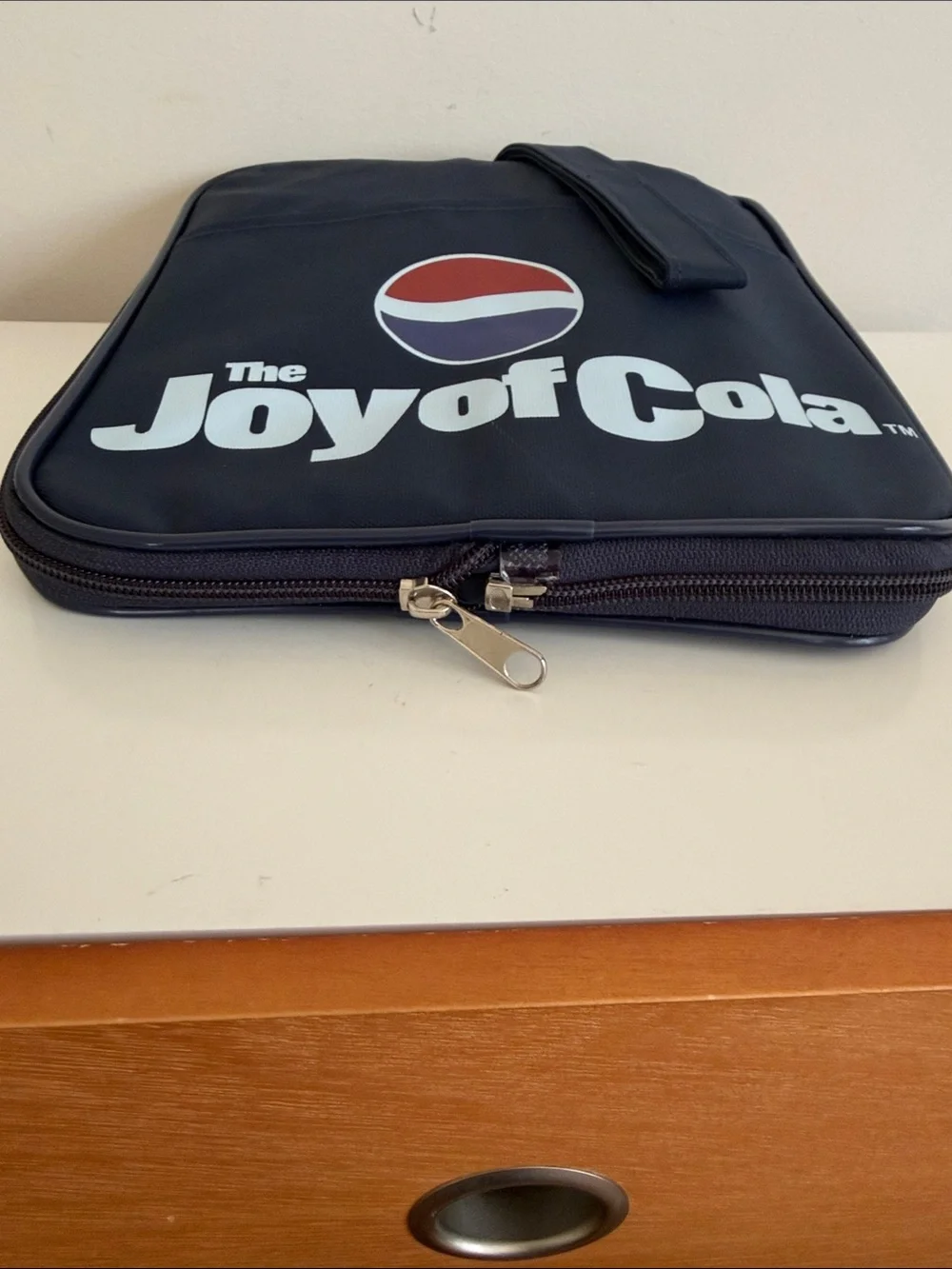 Vintage Pepsi “The Joy of Cola” Foldable Duffle Bag